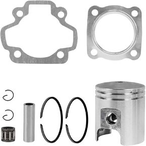 FLYPIG 44mm Piston Assembly Engine Cylinder Piston Ring Head Gasket kit Fit for Yamaha PW50 PY QT 50 Big Bore PW60 QT60 60cc Pit Dirt Bike 1981-2009