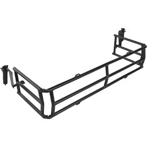 Cruiser Bed Extender/Divider, Rear Rack, Tailgate Extension for Polaris Ranger XP 900 / XP 1000 Full Size, Black Power Coat - Include 2 Twist Lock Anchors