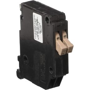 Eaton GIDDS-606124 Ch Series Single-Pole Twin Breaker, 3/4 In, 120 Vac, 20 Amps-606124, No Size
