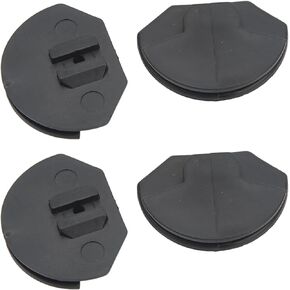 Aramox Bulb Access Cover Clip Twist Lock Fit for 1 Series E82 E88 2008?2010, 4PCS ABS Car Bulb Access Cover Clip Twist Lock 51757163899 Replacement