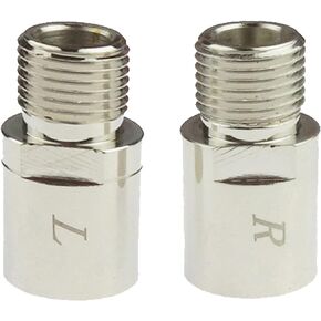 Bike Pedal Extenders, Fit 9/16 inch Spindle Pedals Bike, Extend by 20mm/0.79inch