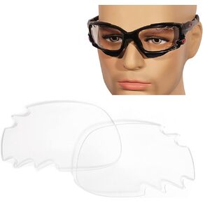 15MM Glare Proof Polarized Replacement Lenses for Oakley Jawbone Vented/Racing Jacket Vented for Men and Women