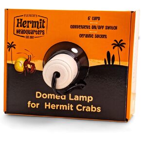 Fluker's Domed Lamp for Hermit Crab Enclosures, 5.5-Inch, 1 Count (Pack of 1)