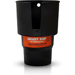 Car Cup Holder Expander - Fits Hydro Flasks 32/40 oz, Nalgene, Yeti & Large Bottles up to 3.8 inches Wide - for Car up to 3.2 Inches Wide