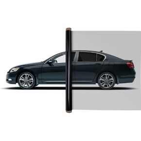 TRUE LINE Automotive Nano Ceramic Window Tint Film Roll 99% UV Rejection IRR80 (5% 38'' Wide 10' Long)