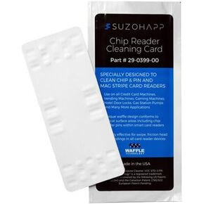 10/Pk SuzoHapp Waffletechnology بطاقة الائتمان الذكية لقارئ رقاقة البطاقة الائتمانية، 2-1/4 بوصة × 5 بوصة in Kuwait