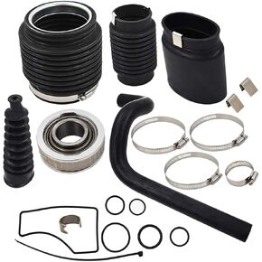WFLNHB 30-803100T1 Transom Bellows Repair Kit Seal W/Gimbal Bearing Reseal Kit Replacement for Mercruiser Bravo 1 2 3 1982 & UP