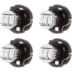 Cciyu 4 Pack Blue 3-3014SMD T4/T4.2 Neo إسفين LED مصابيح كهربائية تناسب 1997-2007 لسيارة جيب TJ لشيروكي رانجلر ليبرتي