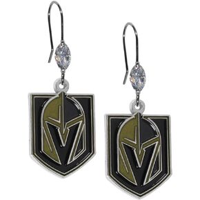 Siskiyou Sports NHL Unisex-Adult Crystal Dangle Earrings