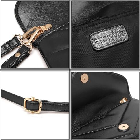 Wristlet Purse for Women Small, Ladies Clutch Envelope Handbag with Long Strap for Shopping Wedding Party in Saudi Arabia