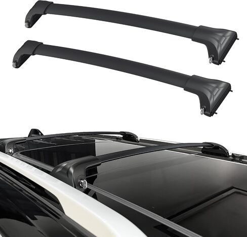 Roof Rack Cross Bars for 2021-2024 Jeep Grand Cherokee L & 2022-2024 Jeep Grand Cherokee WL with Lock for Roof Cargo Carrier Kayak Snowboard in Saudi Arabia