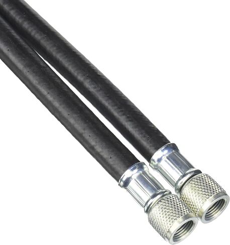 سترة صفراء 19448 خرطوم شحن الأمونيا 3/8 بوصة مستقيم مضيئة من كلا الطرفين، 48 بوصة، أسود in Kuwait