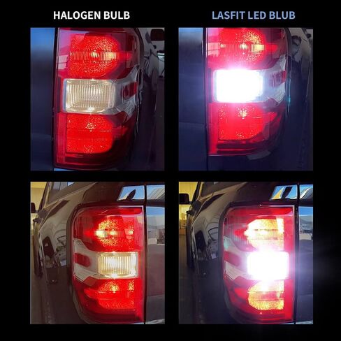 LASFIT WT21W LED لمبة احتياطية عكس الضوء خالية من الأخطاء في Canbus جاهزة لعام 2022 Maverick XL XLT Lariat 2021 Ford F series Xenon White High Lumen 15W 1600LM (2 قطعة) in Kuwait