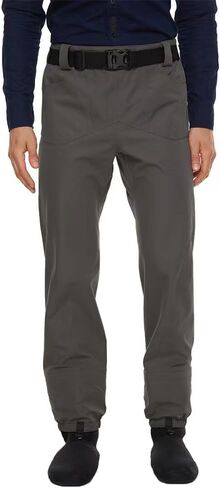 MOYUZAI Wader Pants Breathable Fly Fishing Pants with Neoprene Stocking Foot for Fishing Kayaking in Saudi Arabia
