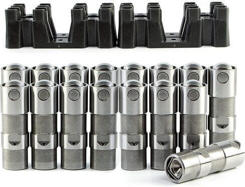 استبدال رافعات الأسطوانة الهيدروليكية و4 صواني توجيه لـ 12499225 12595365 متوافقة مع محرك Chevy GM LS1 LS2 LS3 LS6 LS7 4.3L 4.8L 5.3L 5.7L 6.0L in Kuwait