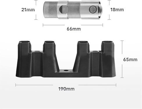 استبدال رافعات الأسطوانة الهيدروليكية و4 صواني توجيه لـ 12499225 12595365 متوافقة مع محرك Chevy GM LS1 LS2 LS3 LS6 LS7 4.3L 4.8L 5.3L 5.7L 6.0L in Kuwait