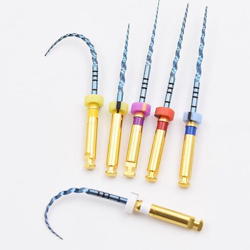 6 قطع من الملفات الدوارة للتنشيط الحراري من نيتي سوبر بلو مقاس مختلط لأدوات التحضير in Kuwait