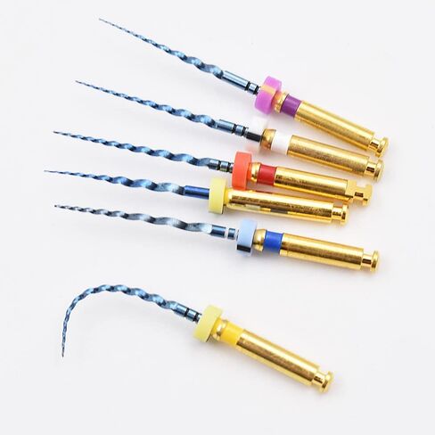 6 قطع من الملفات الدوارة للتنشيط الحراري من نيتي سوبر بلو مقاس مختلط لأدوات التحضير in Kuwait