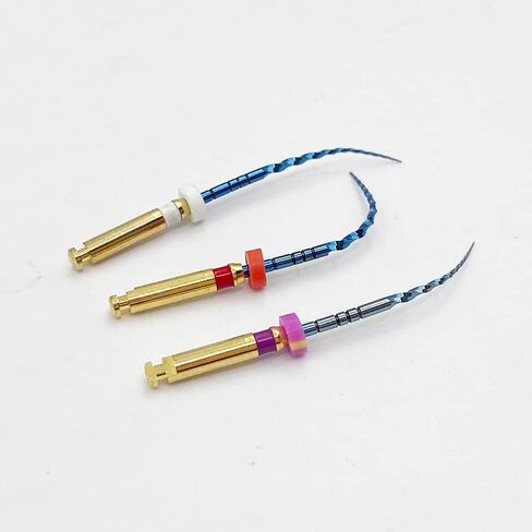 6 قطع من الملفات الدوارة للتنشيط الحراري من نيتي سوبر بلو مقاس مختلط لأدوات التحضير in Kuwait