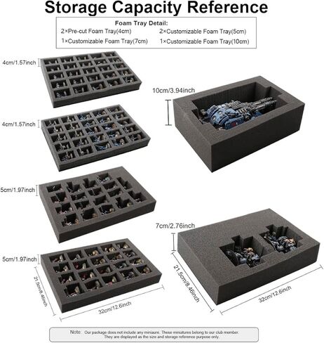 حقيبة تخزين Jucoci Miniatures (مزيج من وحدات المشاة والوحدات الكبيرة) in Kuwait