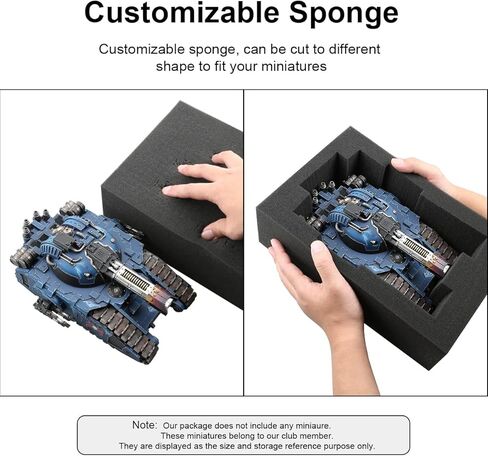 حقيبة تخزين Jucoci Miniatures (مزيج من وحدات المشاة والوحدات الكبيرة) in Kuwait