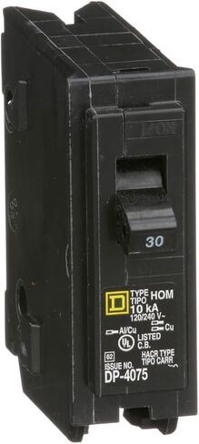 مربع D - HOM130CP Homeline 30 أمبير قاطع دائرة أحادي القطب in Saudi Arabia