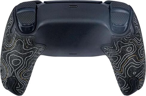 Controller Grips, Anti-Skid, Multi-Texture, Sweat Absorption, Pre-Cut Grips Tape, Compatible with PS5 DualSense and Playstation Portal (Black,Gold,Silver) in Kuwait