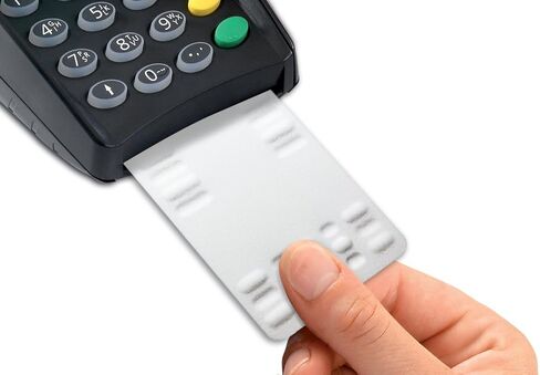 10/Pk SuzoHapp Waffletechnology بطاقة الائتمان الذكية لقارئ رقاقة البطاقة الائتمانية، 2-1/4 بوصة × 5 بوصة in Kuwait