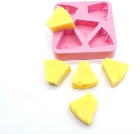 Pineapple chunks Silicone Mold - Candle making mold - Resin mold - Soap mold - Realistic Flexible mold NC032 in Saudi Arabia