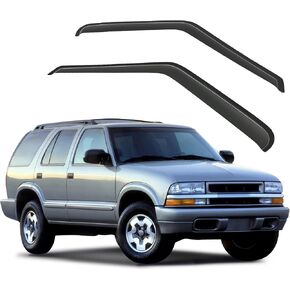 Scitoo Window ، Outside Window Visor Deflector Deflector Deflector Guard متوافقة مع 1995-2005 لـ Chevy for Blazer 2PCS Set in Kuwait