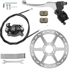 Mini Bike Brake Lever 180mm Disc Brake Rotor + Rear Brake Caliper Replacement for Coleman CT100U CC100X Baja DB30 Motovox MBX10 MBX11 MMB80 MMB105 79cc 97cc 100cc Powersports Parts in Kuwait