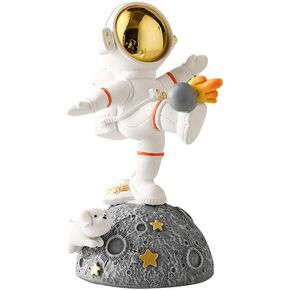 Ubaka Creative Astronaut Decorative Living Room Table Decoration Simple Modern Light Luxury Home Wine Cabinet Decor Garden Crafts (Basketball Astronaut) in Saudi Arabia