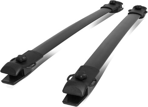 Auto Dynasty OE Style Aluminum Roof Rack Rail Cross Bars for Luggage Cargo Carrier, Compatible with Toyota Sienna 2011-2018 Models Original with Roof Rail, 2-Pieces in Saudi Arabia