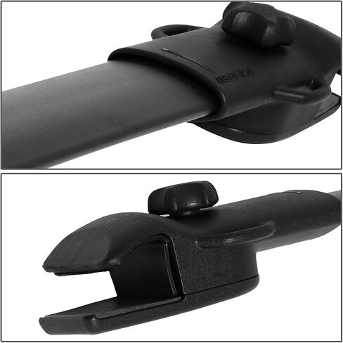 Auto Dynasty OE Style Aluminum Roof Rack Rail Cross Bars for Luggage Cargo Carrier, Compatible with Toyota Sienna 2011-2018 Models Original with Roof Rail, 2-Pieces in Saudi Arabia