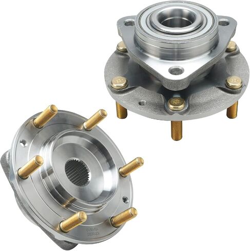 Detroit Axle - 2 Front Wheel Bearing Hubs for Hyundai 2007-2010 Entourage, 2006-2014 Kia Sedona, Wheel Hub Bearings Assembly Set 2008 2009 Replacement, Pair Hubs in Saudi Arabia
