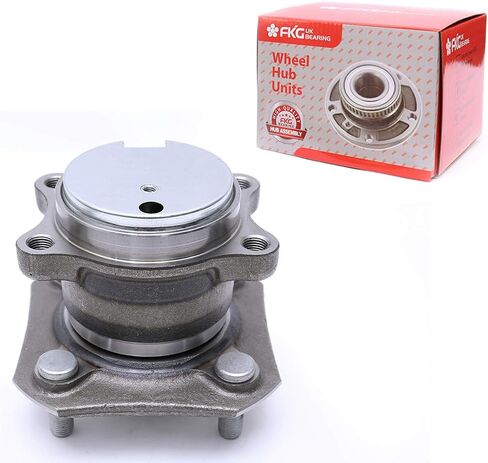 FKG 512384 Rear Wheel Bearing Hub Assembly fit for 2007-2012 Nissan Sentra (2.0L ONLY, 4-WHEEL ABS), 4 Lugs in Saudi Arabia