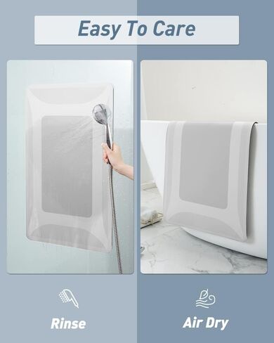 SIXHOME-Bath Rug-Quick Dry Absorbent Rubber Backed Thin Bathroom Rugs Fit Under Door-Bath Mats for Bathroom Floor Mat in Front of Sink-Shower Rug 17"X27.5" in Saudi Arabia