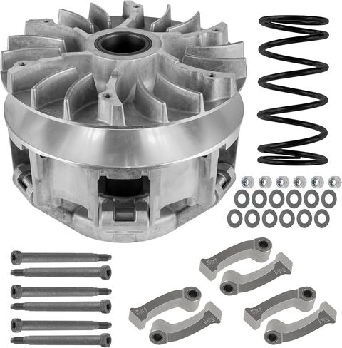 Caltric Pricial Drive Clutch متوافق مع Can-Am Commander 1000 2011 2012-2017 مع وزن الربيع in Saudi Arabia