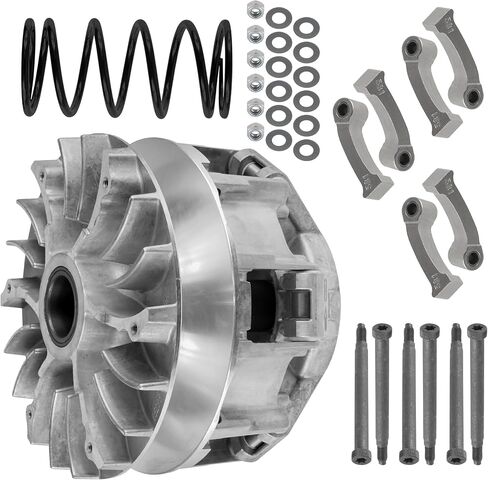 Caltric Pricial Drive Clutch متوافق مع Can-Am Commander 1000 2011 2012-2017 مع وزن الربيع in Saudi Arabia