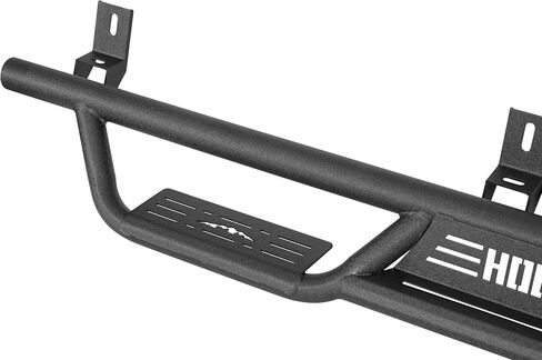 Hooke Road Side Severy Nerf Bars Rails متوافقة مع Chevy Colorado & GMC Canyon Crew Cab 2015-2025 ، 7.3 "لوحات الركض المنسدلة in Saudi Arabia