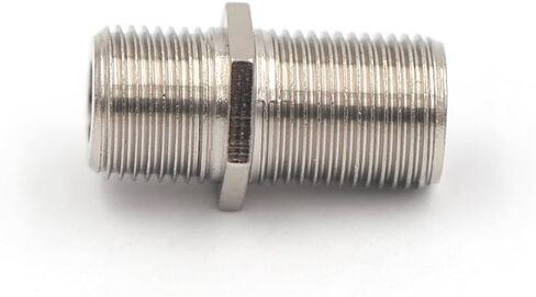 موصل الكبلات Coaxial Coxial VCE 3GHZ مطلي بالنيكل ، Coax Female إلى موصل أنثى لـ RG6/RG59 Coaxial Cable Extensed ، 6 Pack in Kuwait