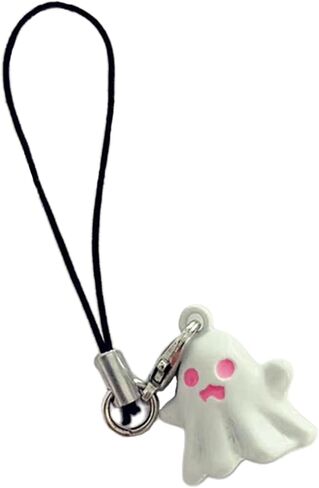 Phone Charm Pendant Spooky Key Chain For Bag Accessories Phone Pendant Halloween Keychain for Women Lanyard Chain in Saudi Arabia