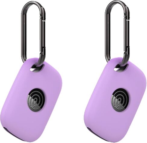 Case for Tile by Life360 Pro (2024) Bluetooth Tracker, Soft Silicone Protective Portable Scratch Shock Resistant，2 Pack Black. in Saudi Arabia