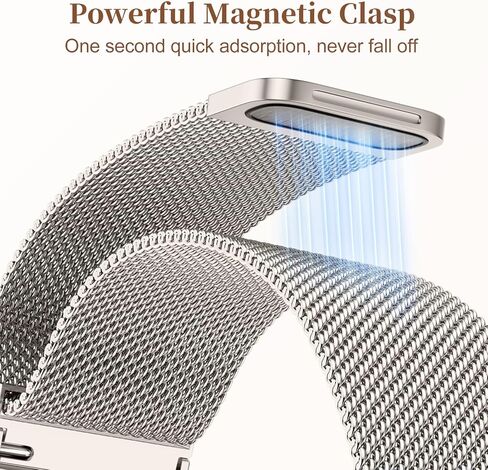 Getino Mesh Loop متوافق مع نطاقات Apple Watch للنساء 40mm 41mm 42mm 44mm 45mm 46mm 49mm 38mm Series 10 9 8 7 6 5 4 3 2 1 SE in Kuwait