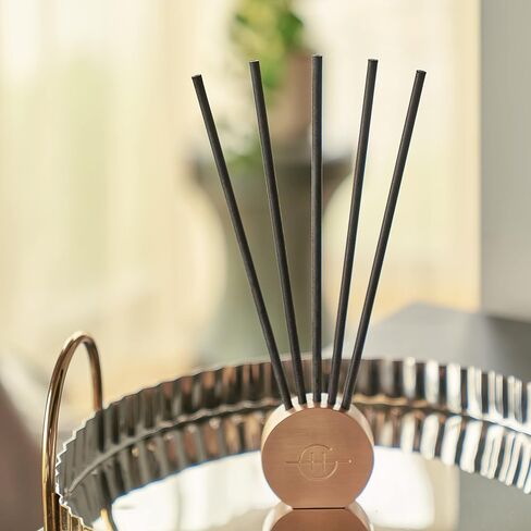 Glasshouse Fragrances I'll Take Manhattan Replacement Scent Stems, Perfume Scented Liquidless Diffuser Refills, Essential Home Fragrance & Decor, Orchids & Blood Orange, 5 Stems in Saudi Arabia