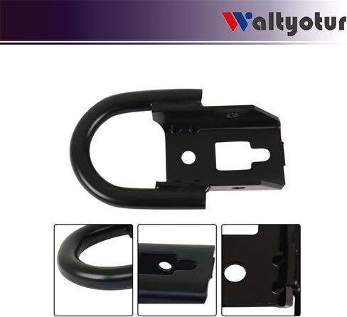 1 Pair Black Front Tow Hooks Set with Hardware Replacement for F-150 2009-2021 Replacement for Expedition 2007-2015 Replacement for Navigator 2007-2015 in Saudi Arabia
