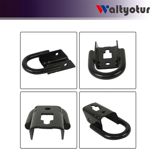 1 Pair Black Front Tow Hooks Set with Hardware Replacement for F-150 2009-2021 Replacement for Expedition 2007-2015 Replacement for Navigator 2007-2015 in Saudi Arabia