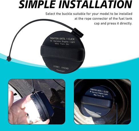 يحافظ غطاء خزان الوقود المنحدر ، ميناء حشو الوقود على أغطية إغلاق مغلقة ، استبدال غطاء مقاومة للحرارة من البلاستيك ، متوافق مع نيسان إنفينيتي 17251-1VZ0D 17251-3JA0A (أسود) in Kuwait