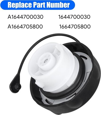 Gas Cap/Fuel Gas Cap Replace # A1644700030 A1664705800 Fit for 2006-2014 Mercedes-Benz ML500 R350 ML63 AMG GL450 R320 GL550 ML350 R500 ML320 GL32 ML550 in Saudi Arabia
