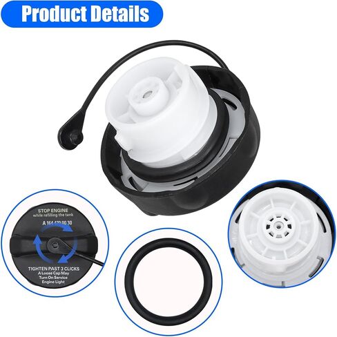 Gas Cap/Fuel Gas Cap Replace # A1644700030 A1664705800 Fit for 2006-2014 Mercedes-Benz ML500 R350 ML63 AMG GL450 R320 GL550 ML350 R500 ML320 GL32 ML550 in Saudi Arabia